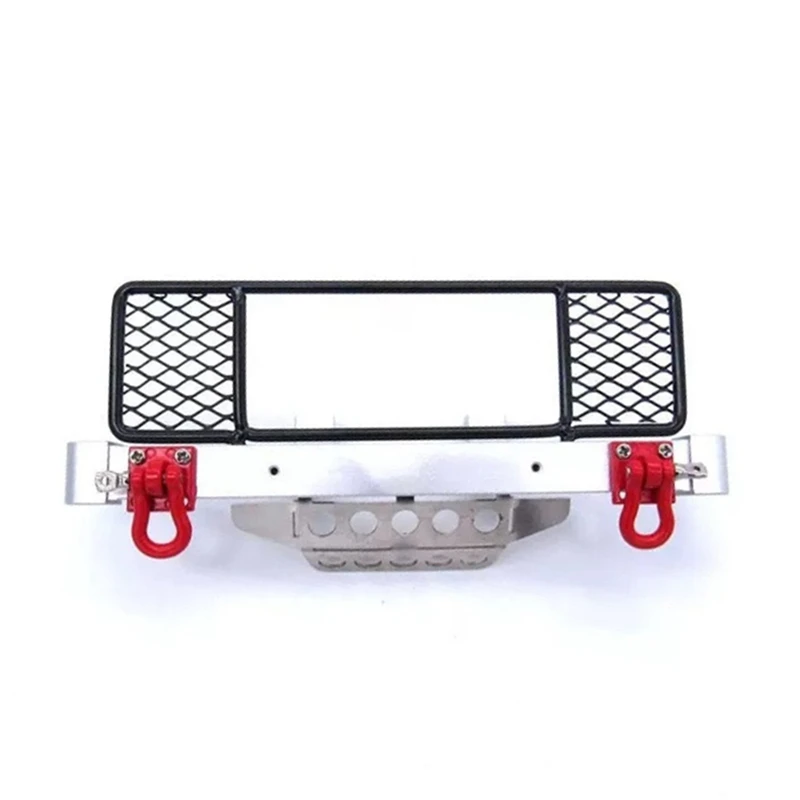 

Metal Front Bumper with Center Net Protection Armor for MN Model D90 D91 D96 D99S MN99 1/12 RC Car Upgrade Parts