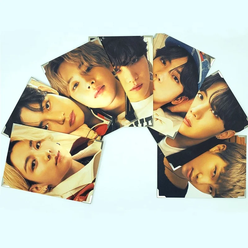 

Оптовая продажа, японская блестящая карта души Kpop ON:E, лучший фотоальбом Bangtan Boys премиум-класса, фоторамка, подарки для поклонников