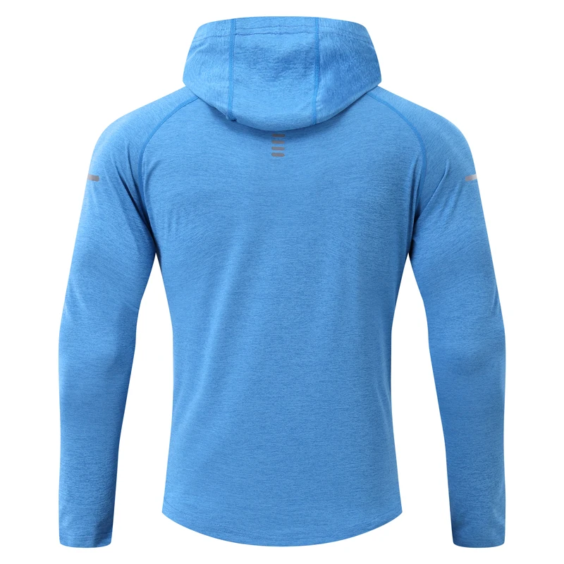 Compression Sweatshirt Breathable Quick Dry Gym Sports Autumn Pullover Workout Jogging Long Sleeves Man Thin Running Hoodies