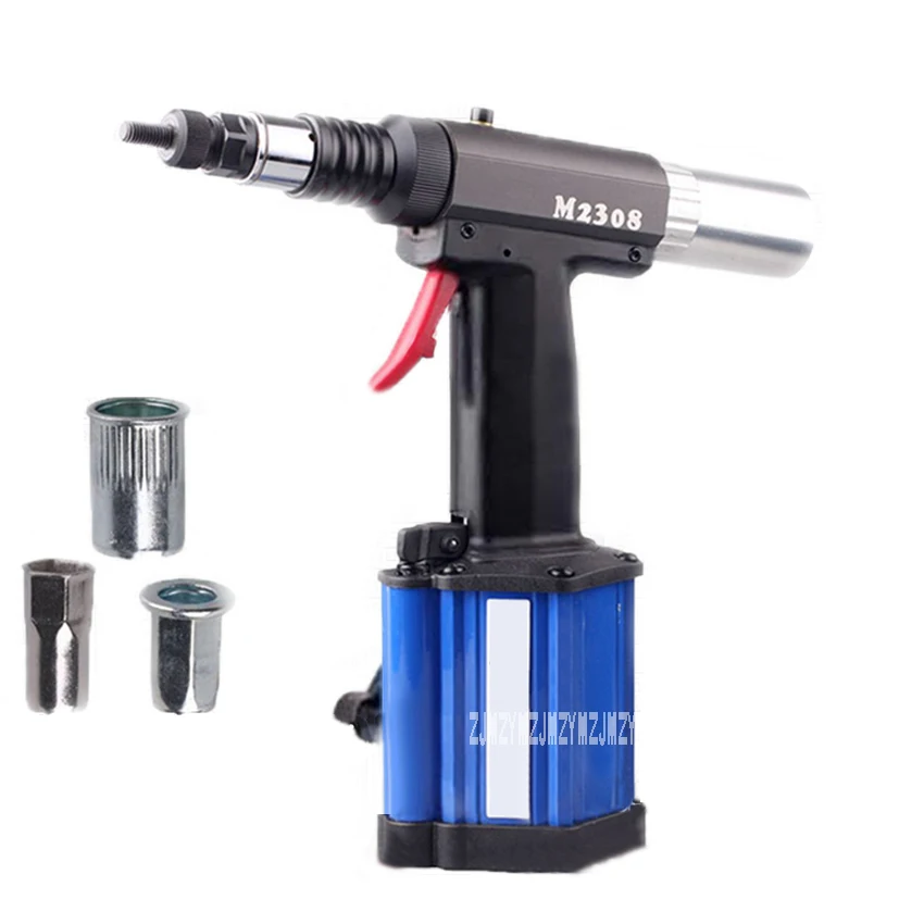 M2308 гайка пневматический пистолет заклепки промышленный Класс заклепочный инструмент пневматический заклепки пистолет Автоматическая клепальная заклепочная гайка инструмент M3-M8 0,5-0,7 м 1/4 M2308 гайка пневматический пистолет заклепки промышленный Класс заклепочный инструмент пневматический заклепки пистолет Автоматическая клепальная заклепочная гайка инструмент M3-M8 0,5-0,7 м 1/4