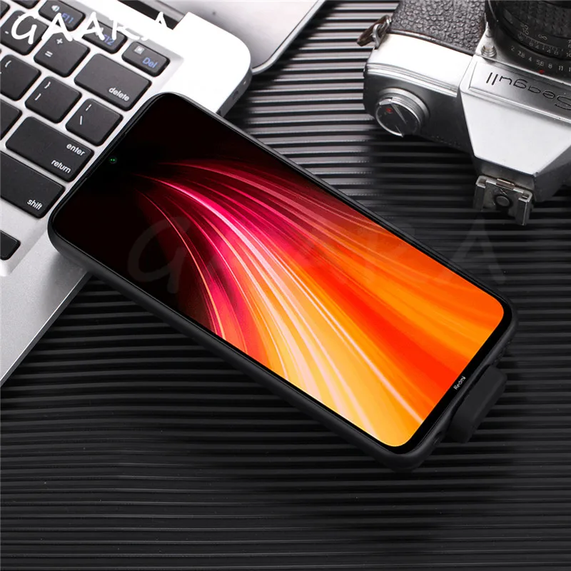 7000 мАч тонкая батарея чехол для Xiaomi Redmi Note 8 магнитный беспроводной внешний резервный чехол Redmi Note 8 Pro твердый блок питания