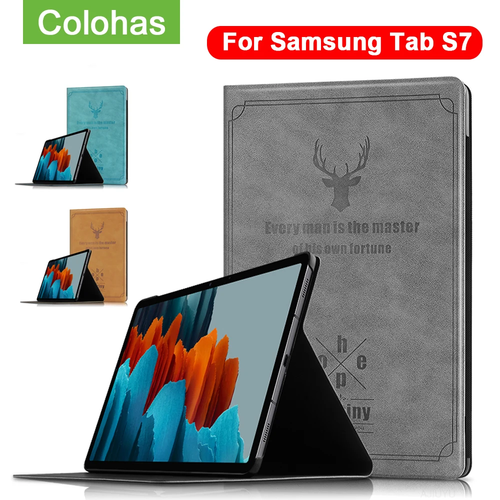 Роскошный флип чехол из искусственной кожи для Samsung Galaxy Tab S7 11 0 дюймов с