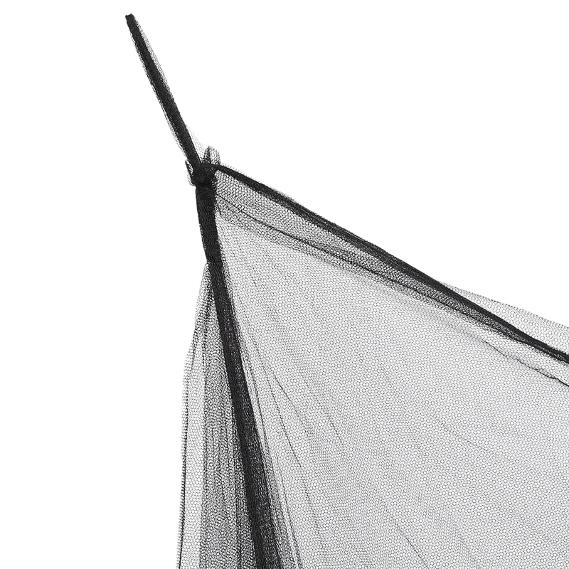 4-Corner Bed Netting Canopy Mosquito Net for Queen/King Sized 190*210*240cm (Black) | Дом и сад