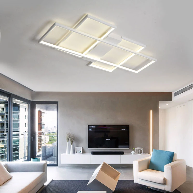 

Minimalist Home Indoor LED Ceiling Light Loft Living Room Bedroom Bathroom Kitchen Foyer Lustre Fixture Creative Ceiling Lamps