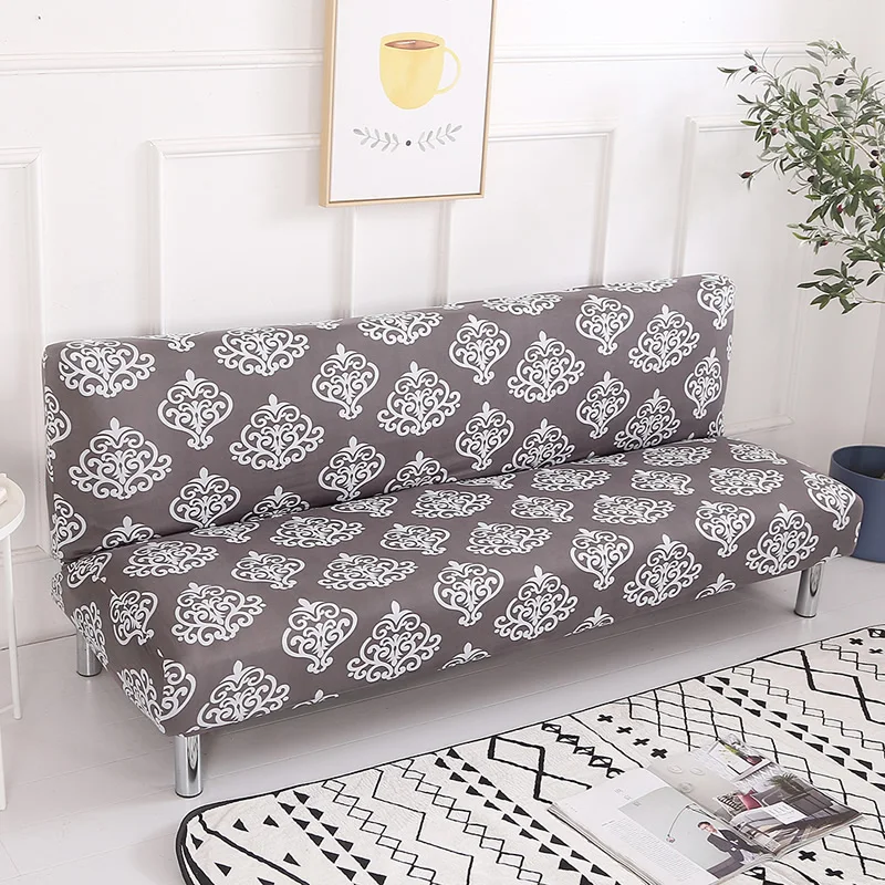 Чехол для дивана кровати черно-белого цвета эластичный чехол кресла защитный |