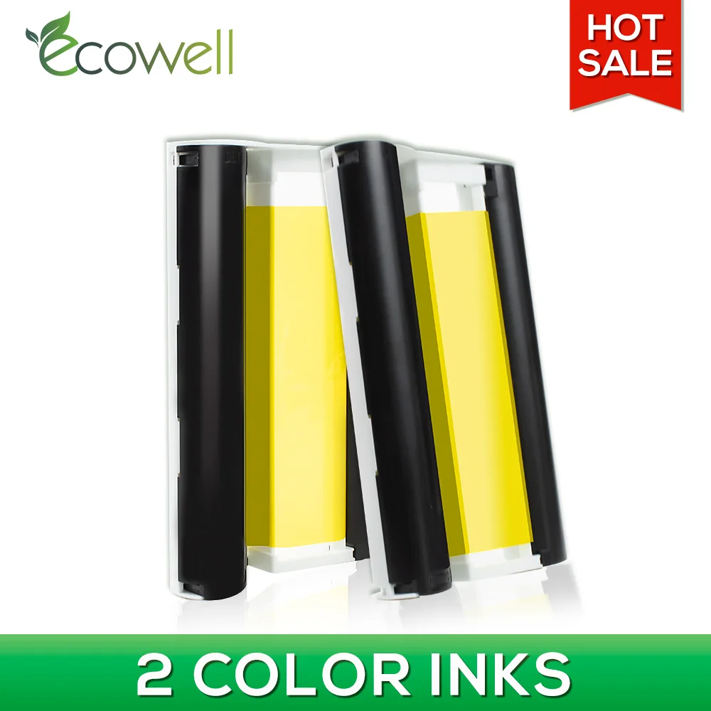 Ленточная кассета ECOWELL для фотопринтера Canon Selphy CP1200 CP1300 CP910 CP900 КП 108 дюймов 36 |