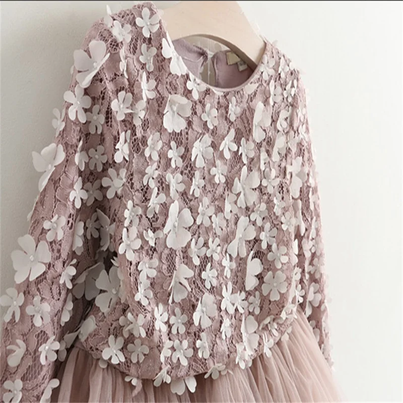 Платье с цветочным рисунком для девочек вечерние платья принцессы на свадьбу и