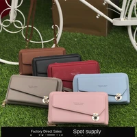 womens purse womens long style handbag 2020 new imitation leather tide simple multi functional wallet womens hand wallet