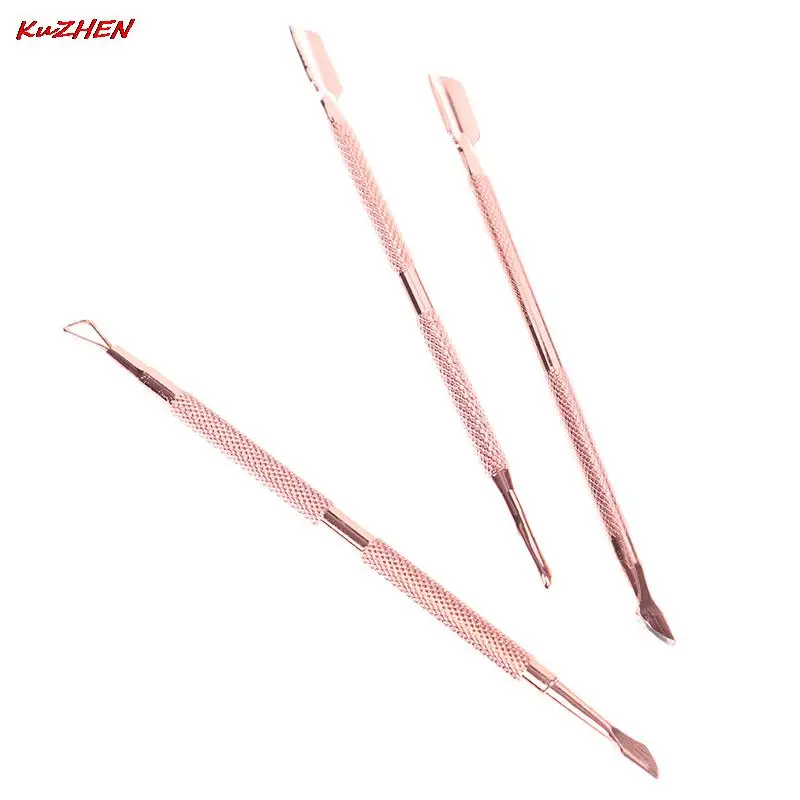 

Пушер для кутикулы из нержавеющей стали, 3 вида