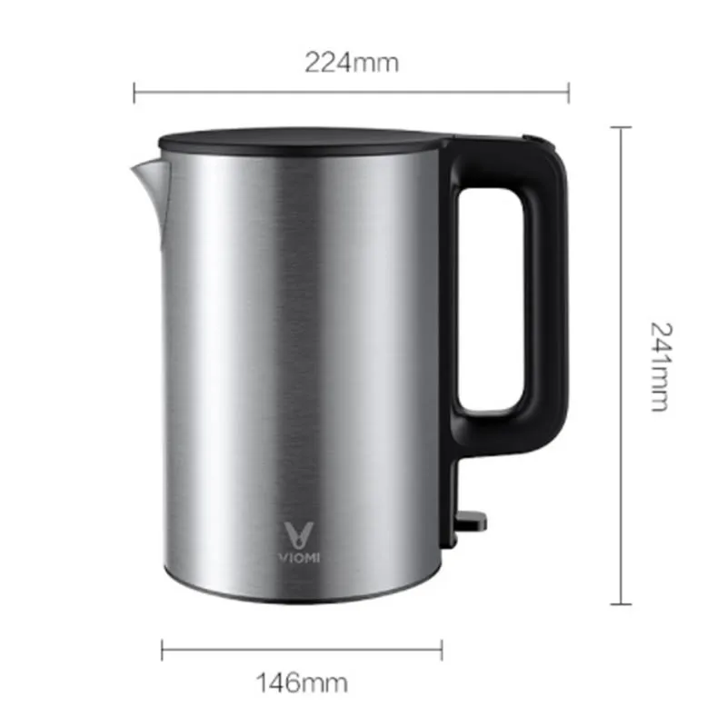 

Xiaomi VIOMI 1800W 1.5L Waterkoker Thermostaat Intelligente Quick Verwarming Indicator Prompt Waterkoker Van Xiaomi Youpin