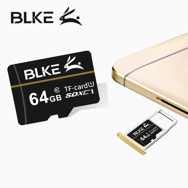 Карта памяти BLKE Huawei honor для мобильных телефонов microSD 64 ГБ 128 play3e/9x/8x/V10/V9/V8 Pro/20i/10