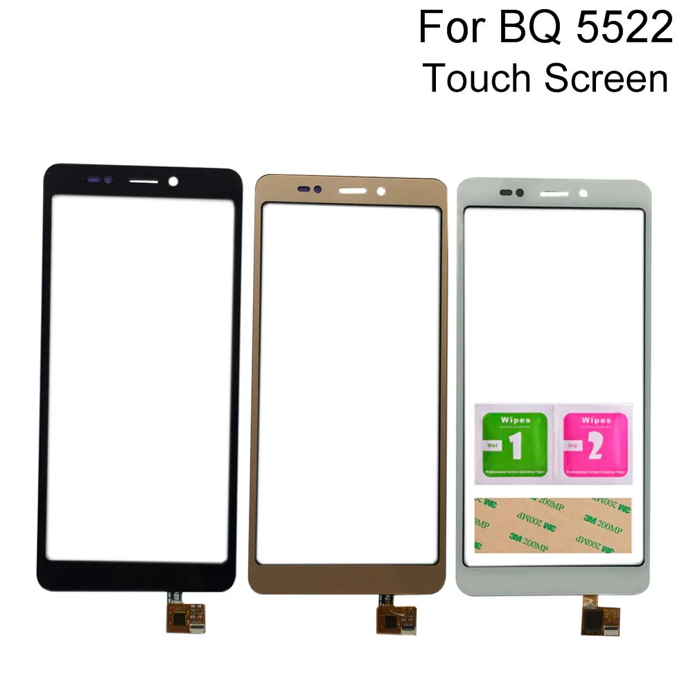 

Touch Screen Glass For BQ BQ-5522 BQ5522 BQ 5522 Next Touch Screen Digitizer Phone Panel Repair Front Glass Sensor Tools