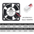 Gdstime 2 шт.лот 30 мм x 10 мм маленький вентилятор 24 В 2 контакта 2,0 3 см 30x30 мм высокоскоростной радиатор DC Бесщеточный Охлаждающий кулер 3010 вентиляторы Новинка