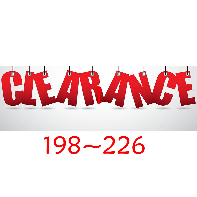 

Clearance Link for You (No.198~No.226)