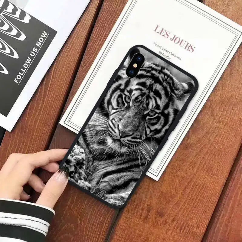

Fashion Tiger Leopard horror animal high quality Phone Case cover for iPhone 11 12 mini pro XS MAX 8 7 6 6S Plus X 5S SE 2020 XR