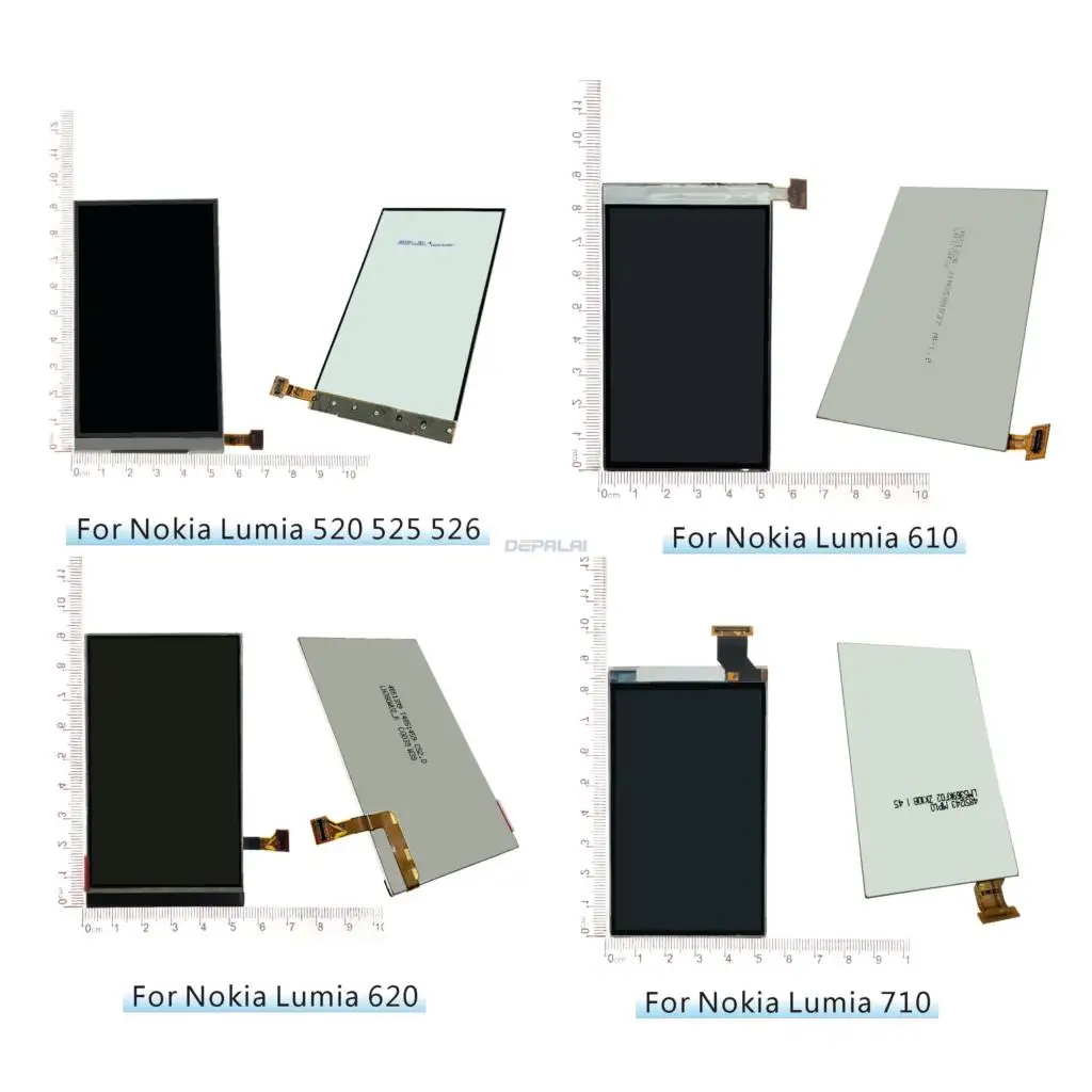 Запасной ЖК дисплей для Nokia Lumia 710 520 525 526 620 Мобильный телефон LCD высокого