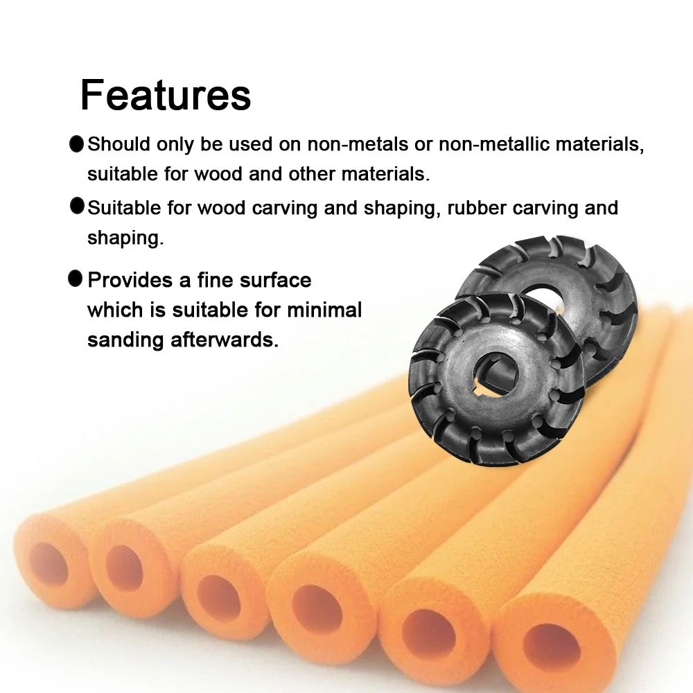 1 шт./2 шт. диск для резьбы по дереву угловая шлифовальная машина турбо-плоскость 16
