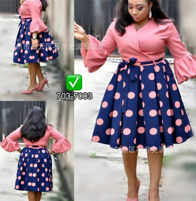 2020 новое летнее элегантное модное платье в африканском стиле для женщин с