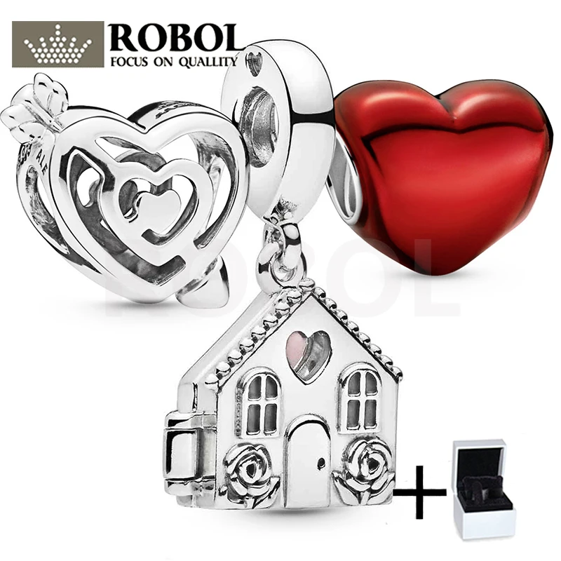 

797056EN160 797814 799291C02 2021 Новая горячая Распродажа 100% 925 пробы серебро комбинации бусин Цепочки и ожерелья подходит для гламурного Для женщин