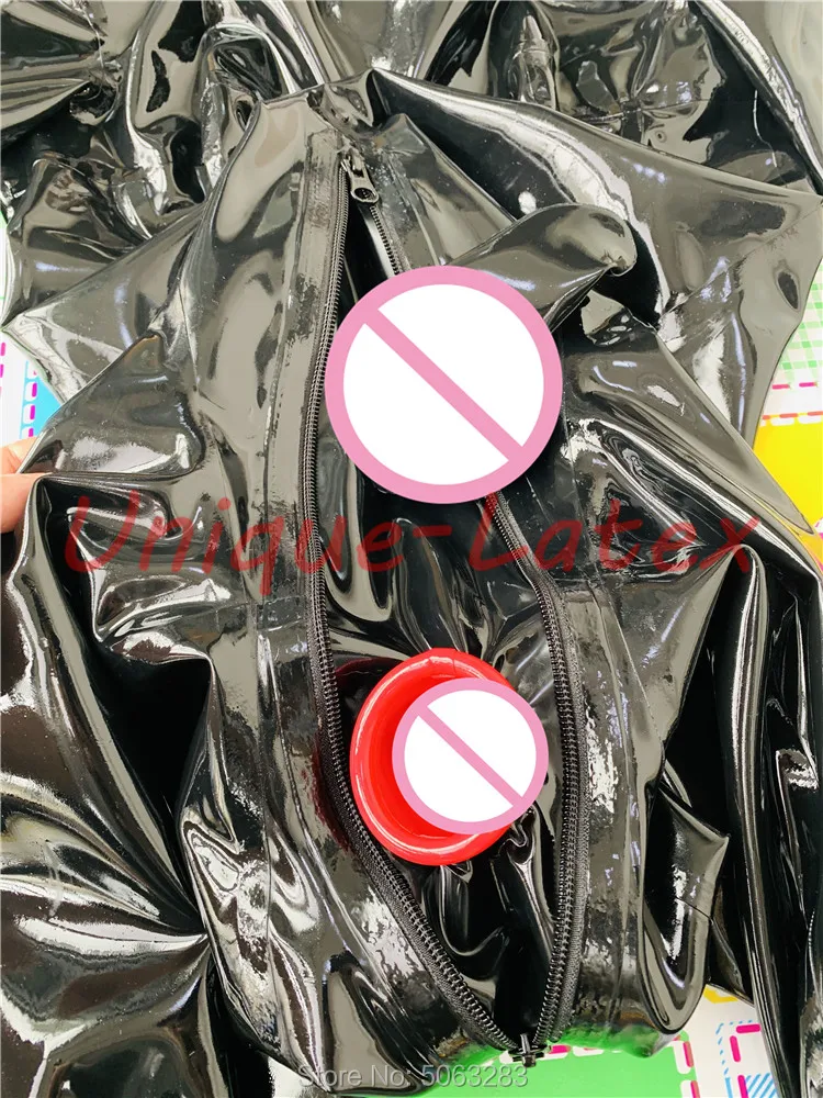 Мужской латексный костюм кошки с полным покрытием сетчатые глаза пальцами