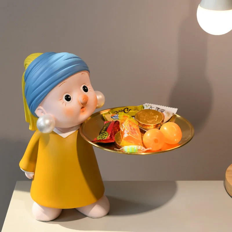 

Exquisite Decoration, Artwork, Creative Gift, Living Room, Coffee Table, Decoration, Key Storage Tray