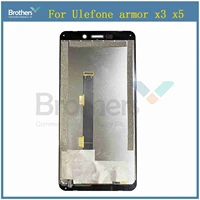 100 tested for ulefone armor x5 x3 lcd display touch screen sensor digitizer assembly armor x5 x3 phone accessories