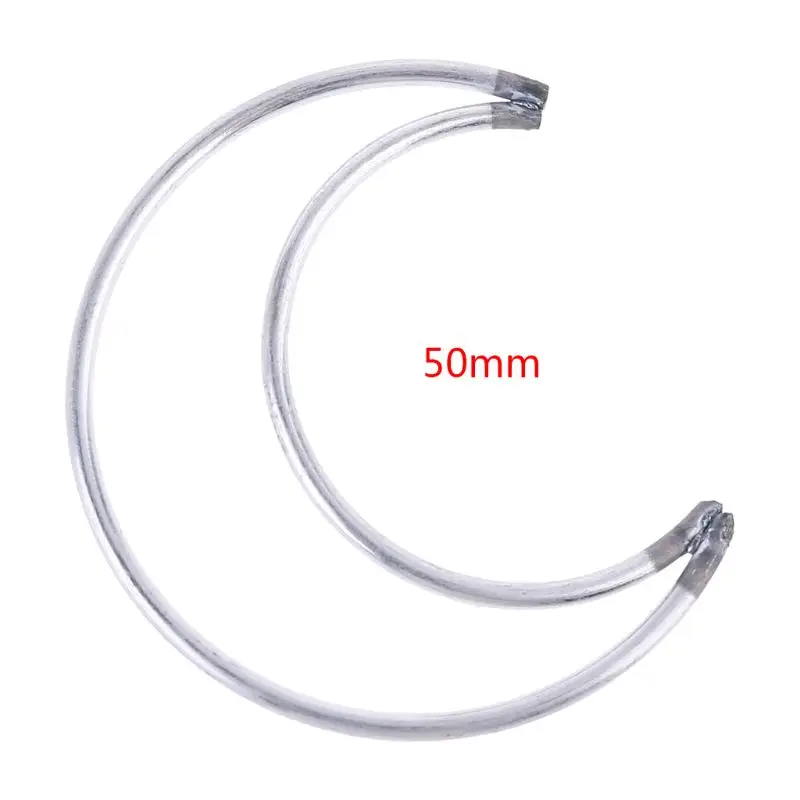 Металлический Ловец снов Луна обруч для DIY Хранитель ручной работы макраме