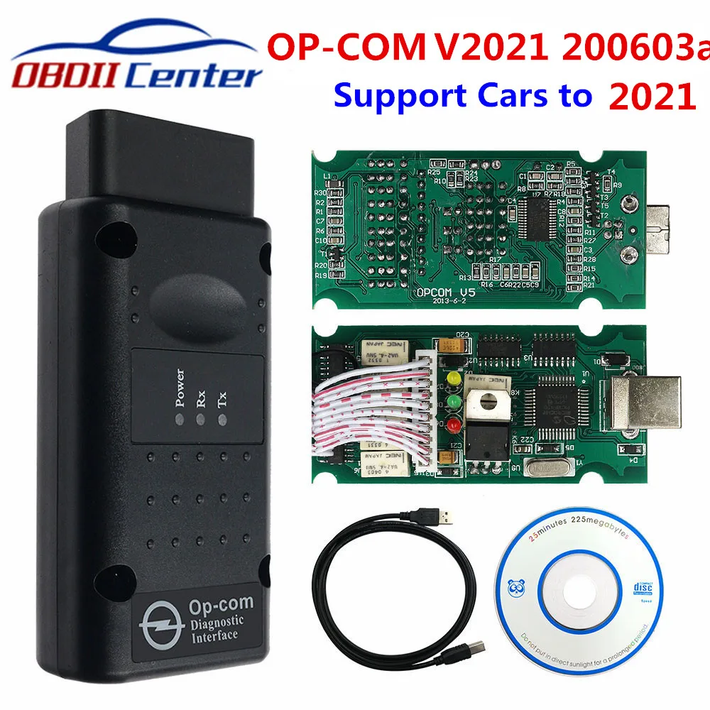 OPCOM 2021 интерфейс 200603a OP-COM 170823C 1 95 для диагностики автомобилей Opel сканер V1.99 OP COM