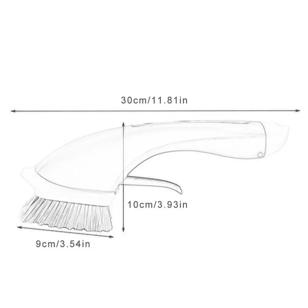 

CAR Cleaning Brush Water Spray Brush Lazy Cleaning Artifact Household Supplies For CAR OR Kitchen Bathroom