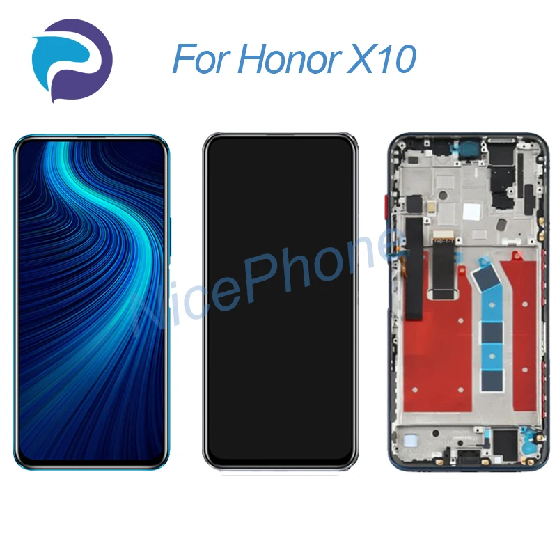 ЖК экран для Honor X10 + сенсорный дигитайзер|Экраны мобильных телефонов| |