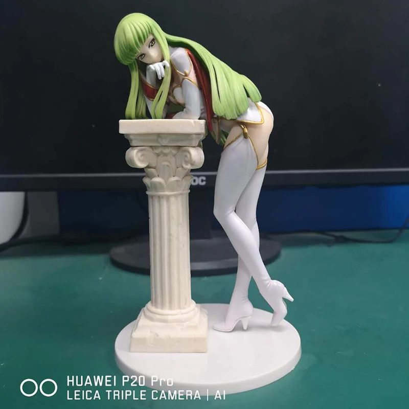 19 см CODE GEASS Lelouch of The Rebellion C.C. Сексуальный костюм для вождения Ver. Оригинальная
