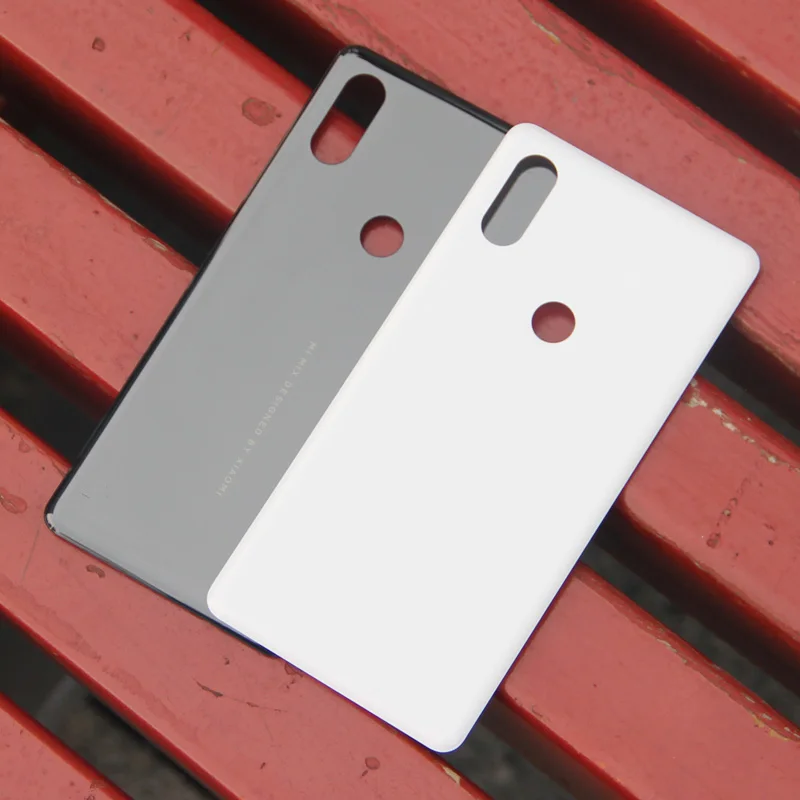 Задняя крышка батарейного отсека XiaoMi оригинальное Защитное стекло для Xiaomi Mix 2S