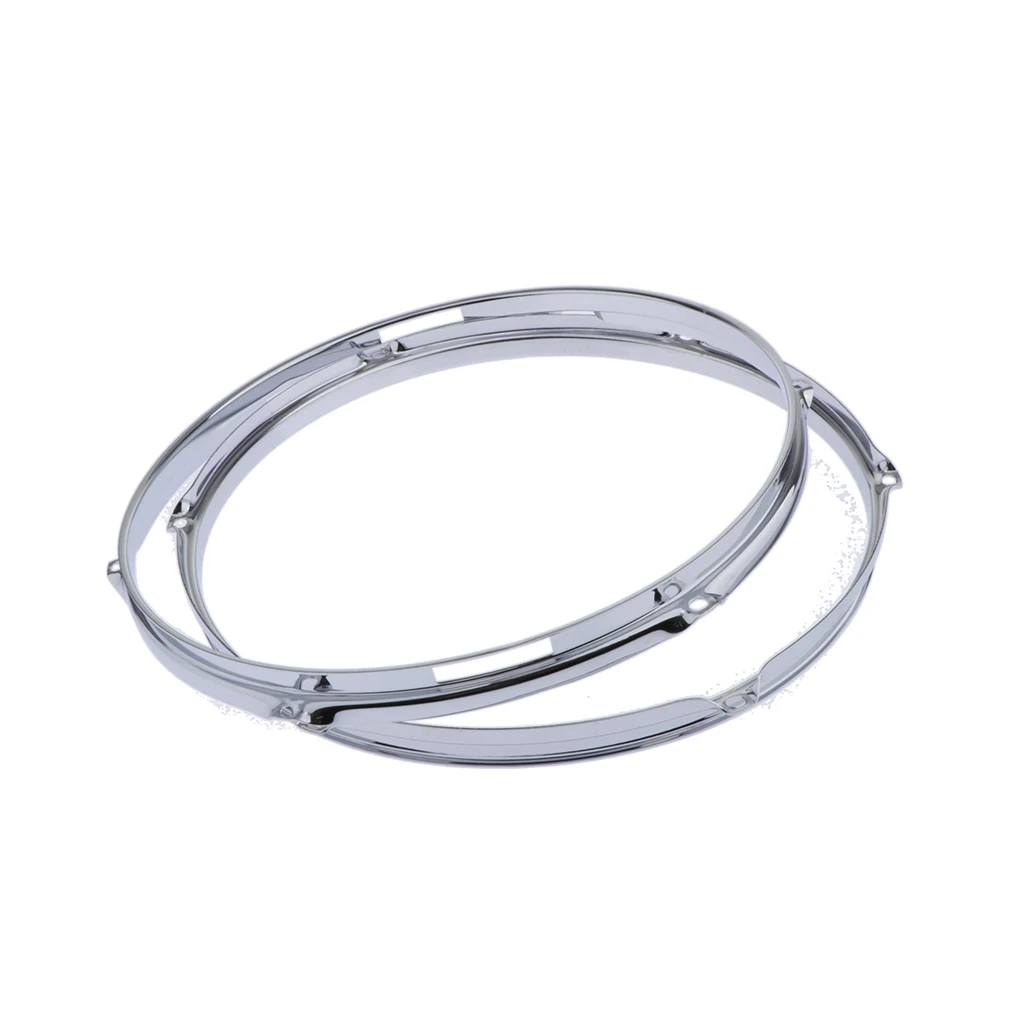 Пара литых 6-lug Snare Drum Hoop-Batter Side-цинковый сплав-14 дюймов 1,5 мм
