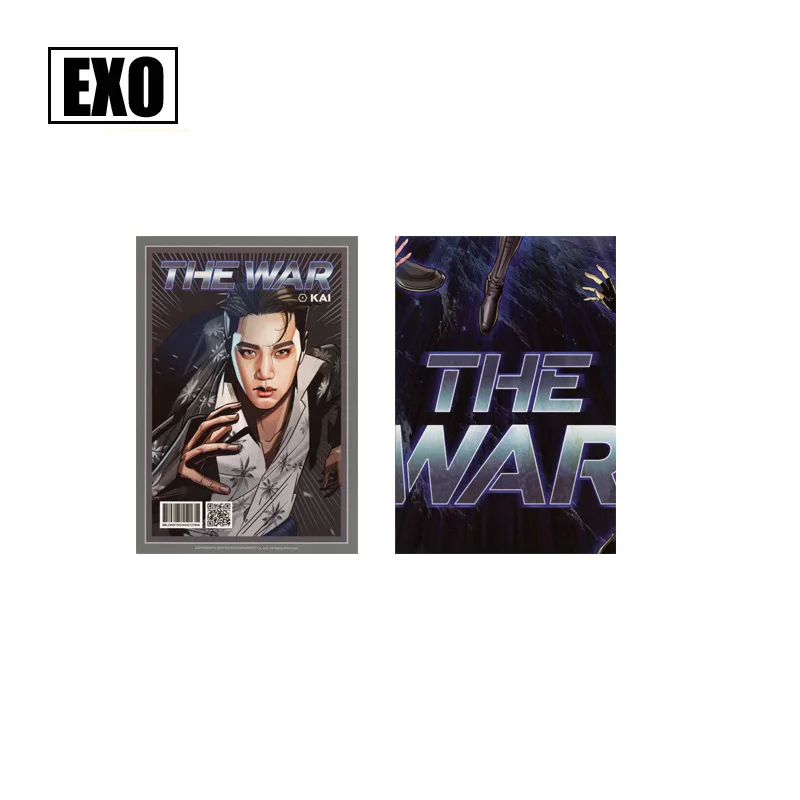 1 комплект Kpop EXO мультфильм Фотокарта для коллекции фанатов высокого качества EXO Kpop войны обычный альбом фото карты Новое поступление