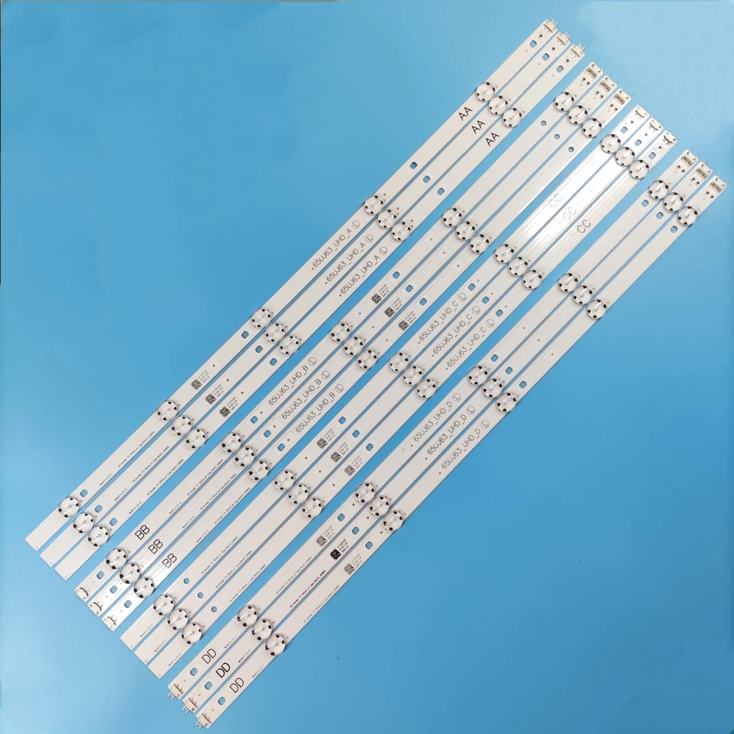 12 шт./компл. светодиодная подсветка для LG 65UJ6300 65UJ630V 65UJ634V 65UJ5500 65UK6100 Innotek 17Y 65inch_A SSC