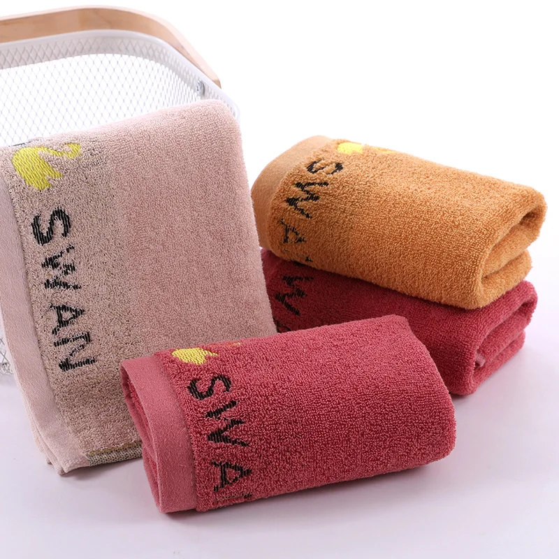 

Pure Cotton Towel Adult Soft Face Towel Thick Super Absorbent Towel Comfortable Soft Face Towel Bathroom Towel 73*33CM