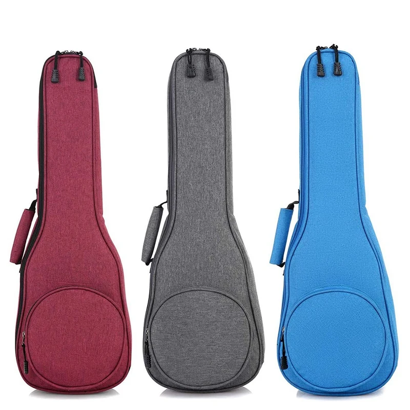 

Круглый Карманный чехол для укулеле, 10 мм, губчатый портативный водонепроницаемый чехол для укулеле, милый рюкзак для Укулеле