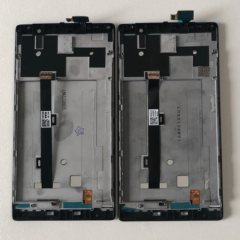 Axisinternational для 5," lenovo K80 K80M P90 ЖК-экран с рамкой+ сенсорный дигитайзер для lenovo K80M ЖК-рамка