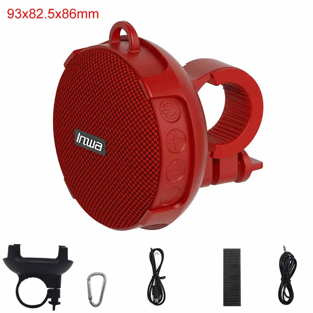 

Waterproof Bluetooth Speaker Mini Wireless Shower Radio Suction Cup Stereo Speaker for Outdoor Cycling Backpacker