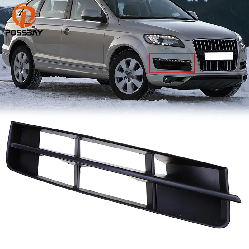

Posbay правая сторона Гриль Крышка автомобиля для Audi Q7 MK1 2010-2015 Facelift Передняя Нижняя решетка для гонок передний бампер защитные части
