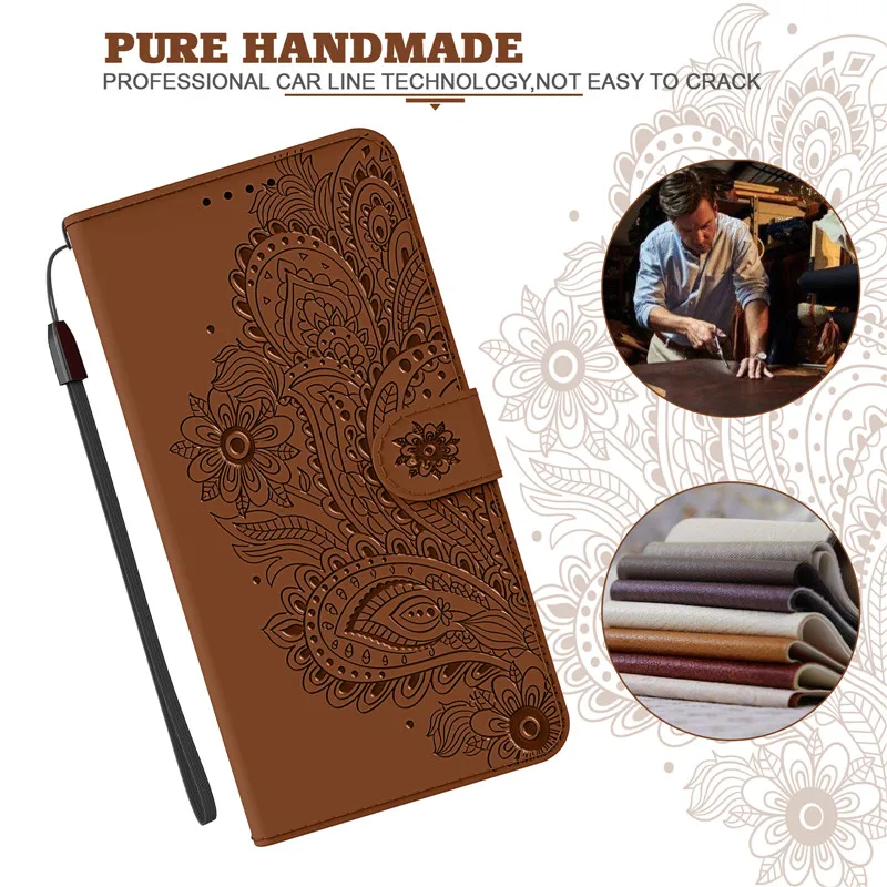 

For Samsung Galaxy A11 Case New 3D Flower Flip Leather Case For Coque Samsung M11 Phone Case Galaxy A11 M11 Funda Wallet Cover