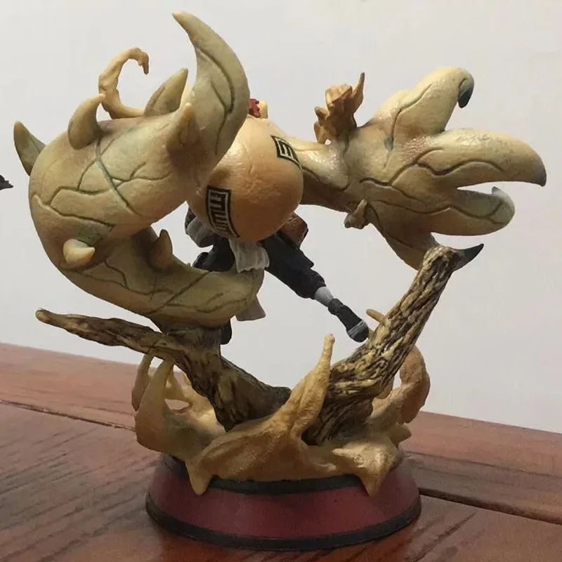 

Anime 1/10 Scale Painted Figure Battle Version Sabaku No Gaara Mini Action Figure Scene Ver. Gaara PVC figure Toy Brinquedos