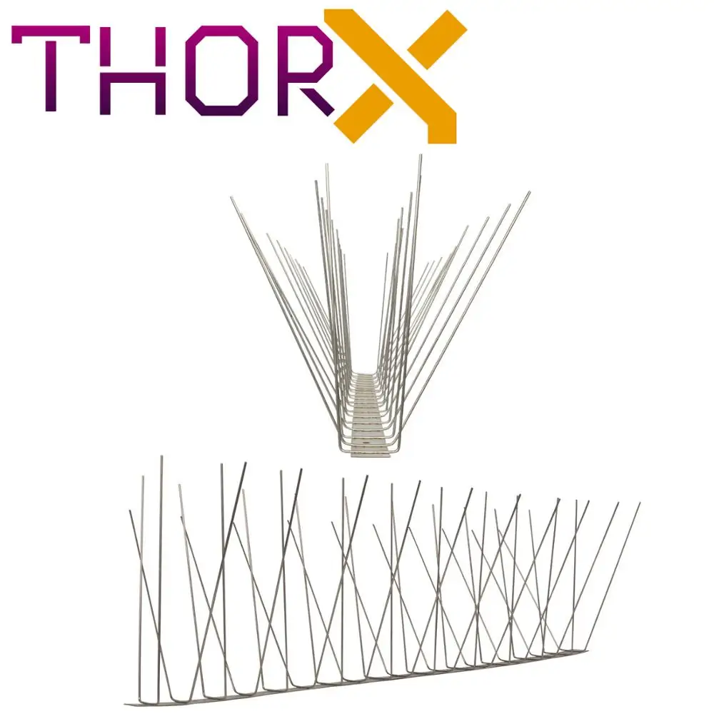 WL-04-TT 4-рядные шипы в виде чайки на основании из нержавеющей