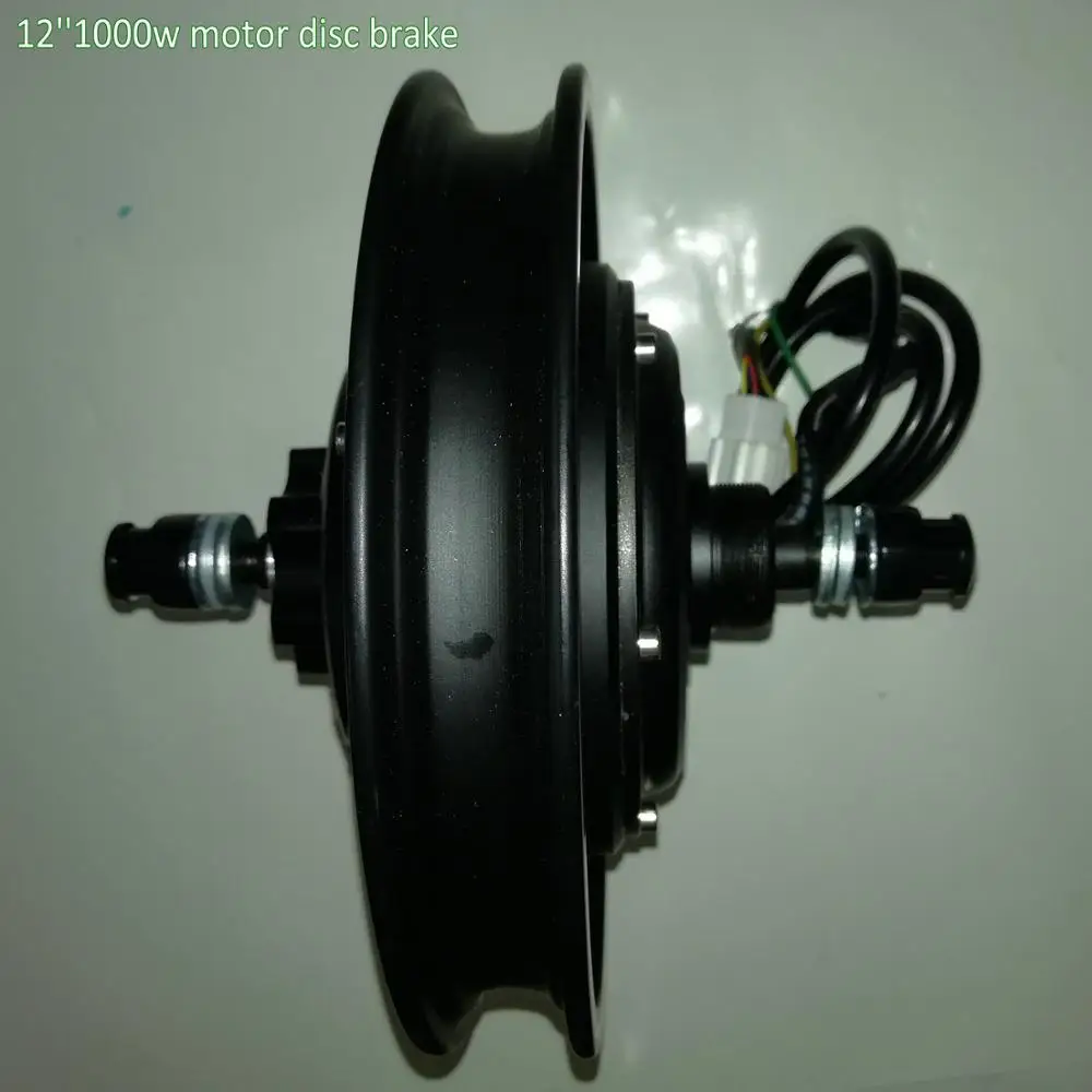 12 дюймов 36v48v60v72v800w1000w безредукторный двигатель с датчиком/Барабанный тормоз Электрический велосипед Скутер MTB трехколесный велосипед подвижность ATV часть