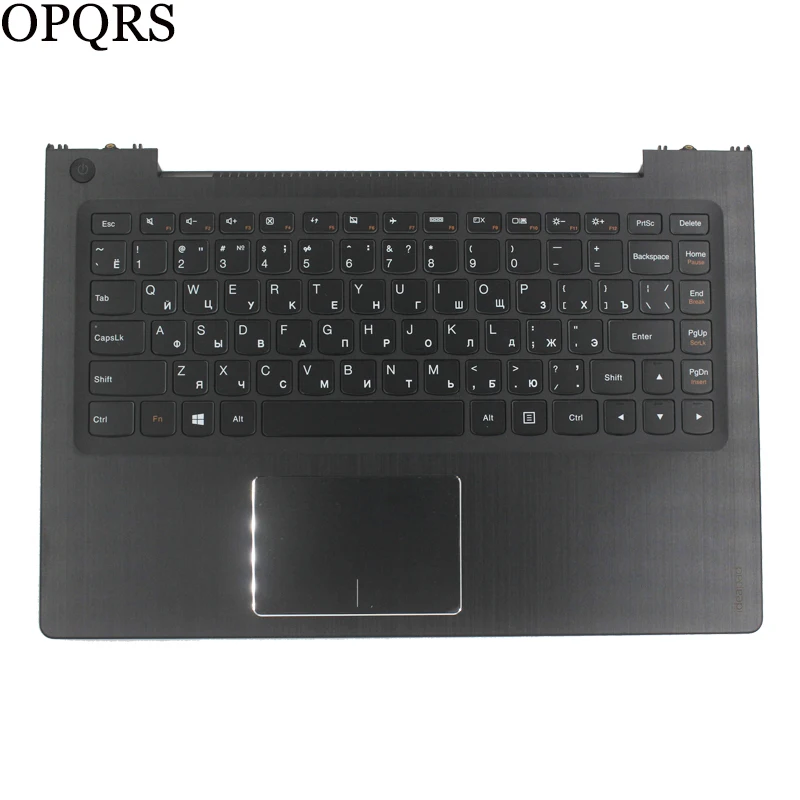Новая русская клавиатура для ноутбука Lenovo U330p U330 с чехлом и сенсорной панелью