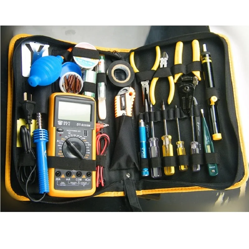 

60W 110V 220V Electric Soldering Iron Kit Adjustable Temperature Soldering Station Iron Stand Desoldeirng Pump Welding Tools