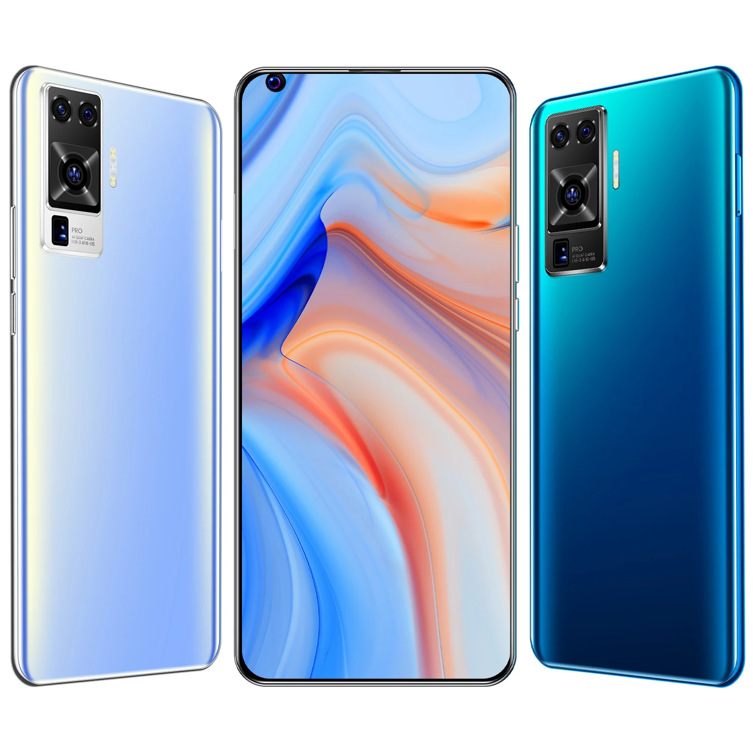 

X50 Pro 512G 7.2-inch large screen dual card dual standby 6800mAh Global Connect large memory smartphone