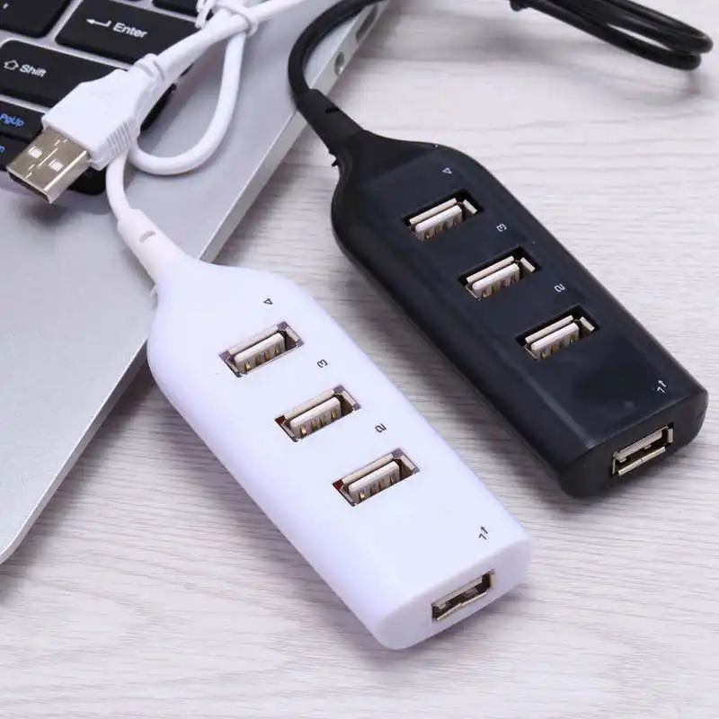 Usb-хаб с 4-портовым проводным Micro USB 2 0 распределителем мультиразветвитель питания