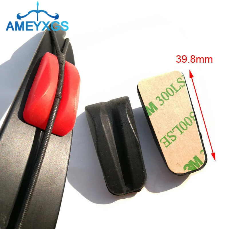 

2pcs Archery Rubber Stabilizer Limb End Damper Shock Absorber Reduce Noise Vibration Recurve Bow Hunting Shooting Accessories