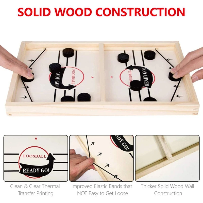 Настольный хоккей &quotсделай сам&quot Быстрый слинг шайба настольной игры родитель